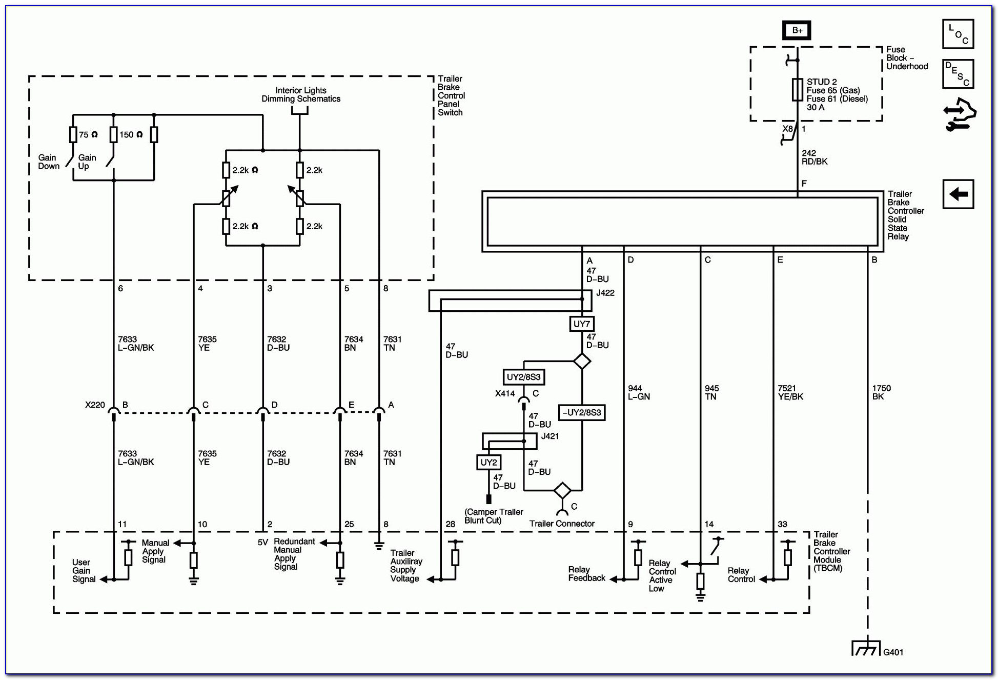 Tekonsha P3 Brake Controller Wiring Diagram