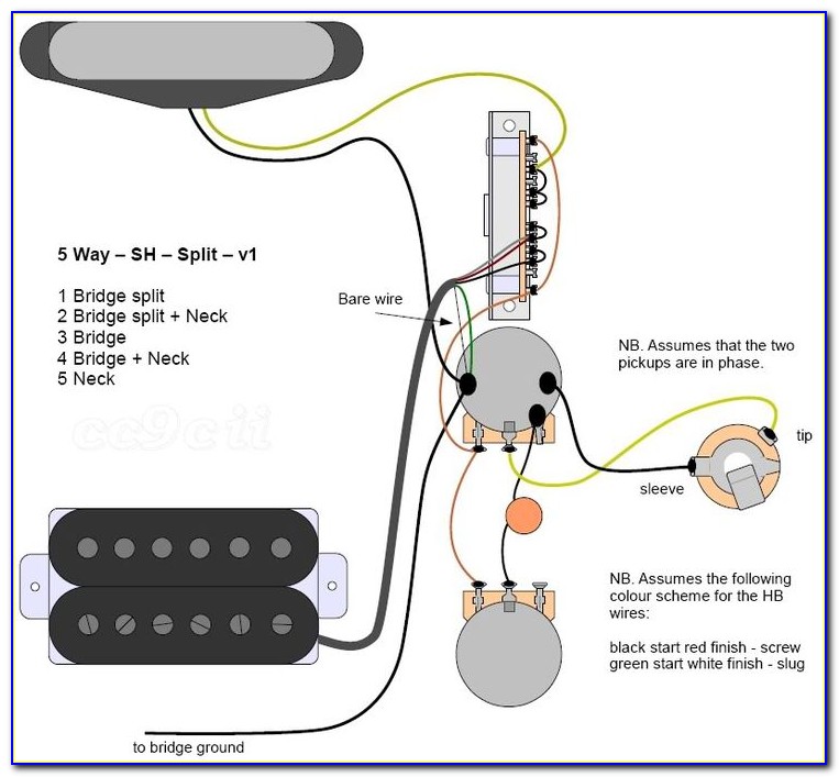 Telecaster S1 Switch Wiring Diagram