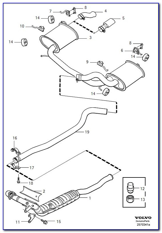 Volvo V70 Tailgate Lock Diagram
