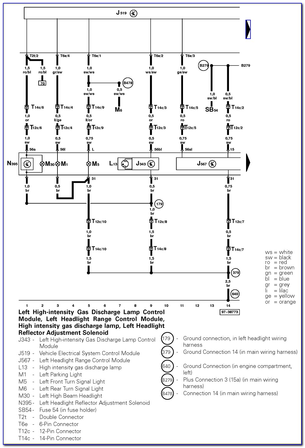 Vw Headlight Switch Wiring Diagram