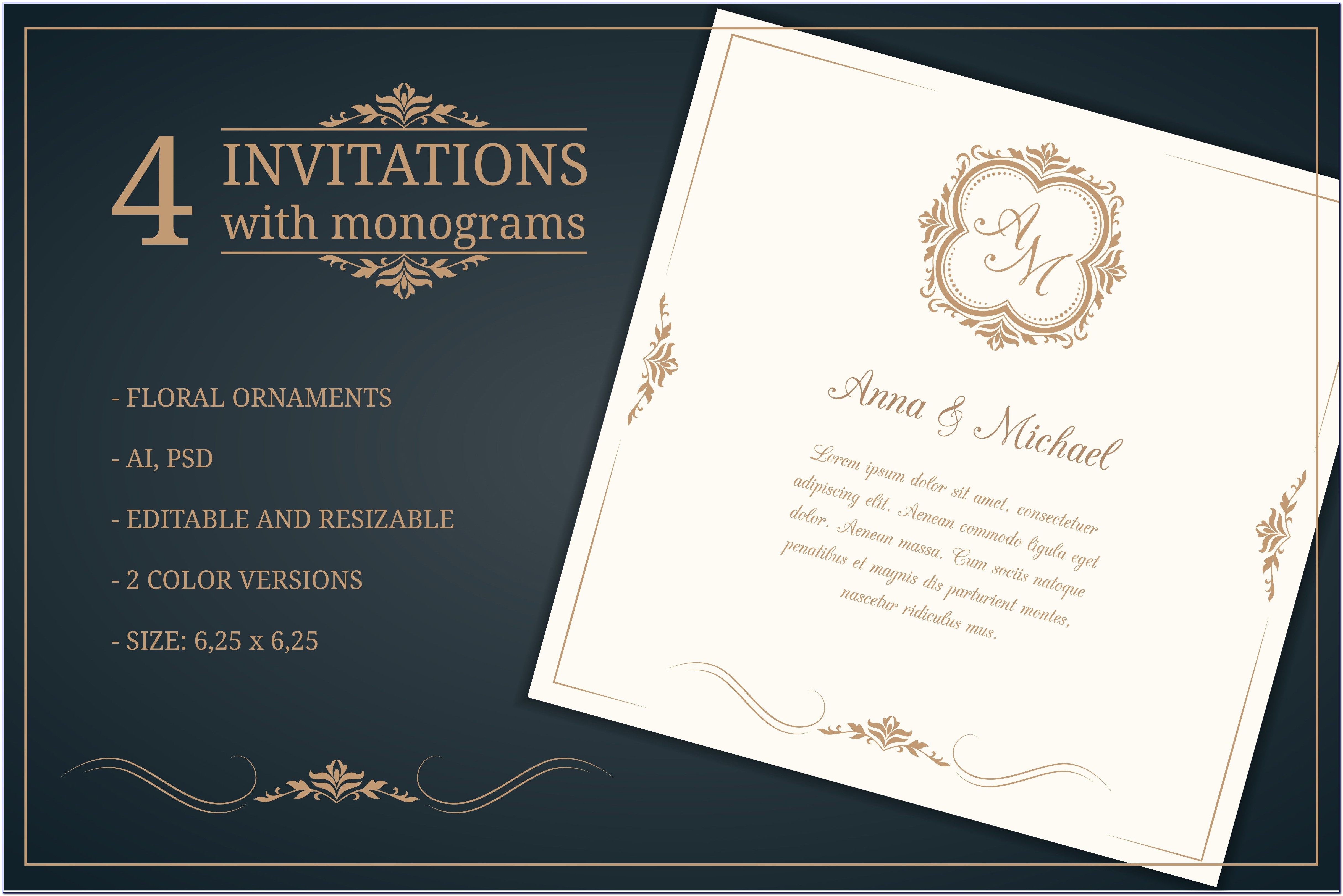 Wedding Invitation Templates Bootstrap