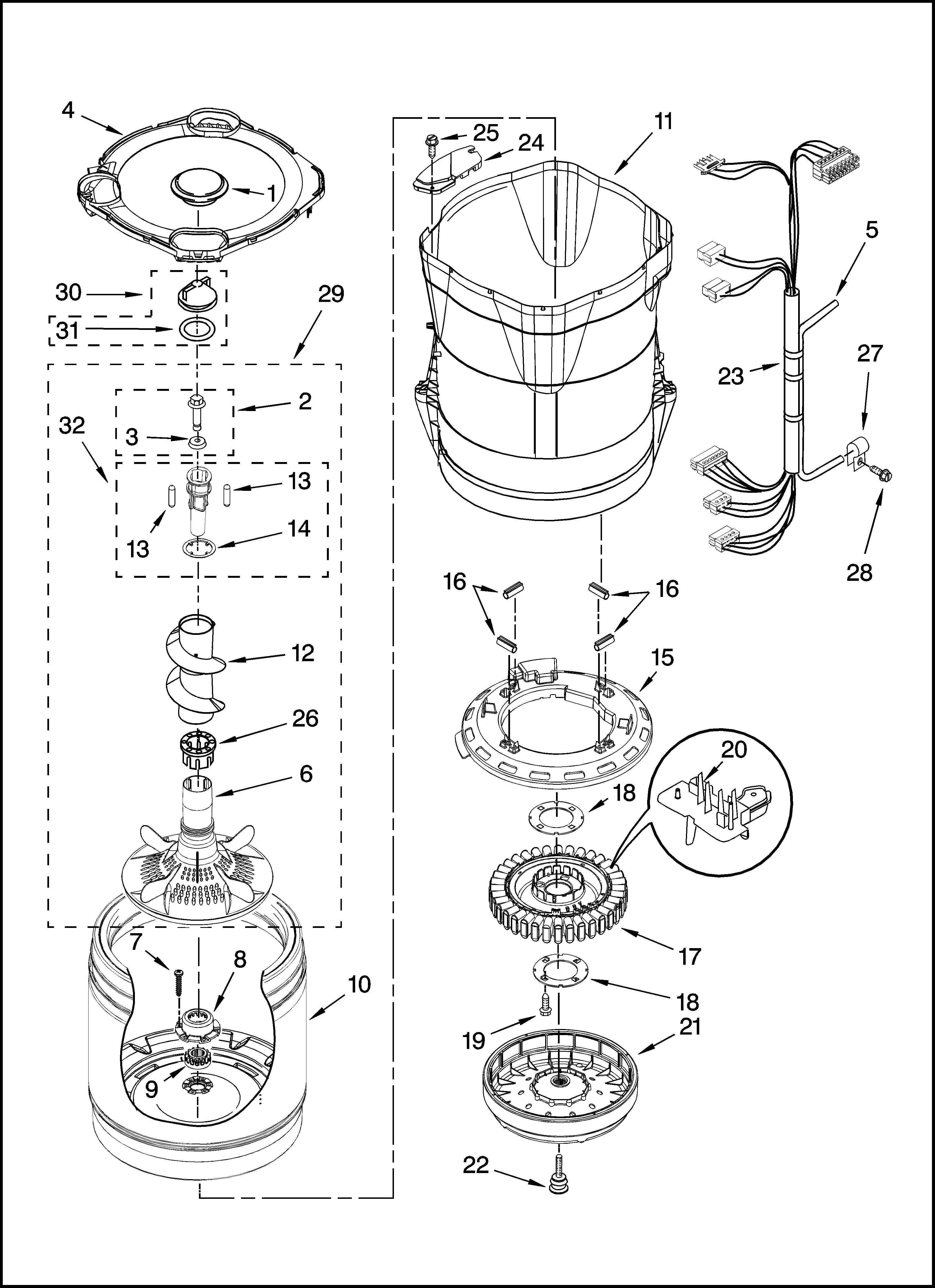 Whirlpool Duet Gas Dryer Parts Diagram