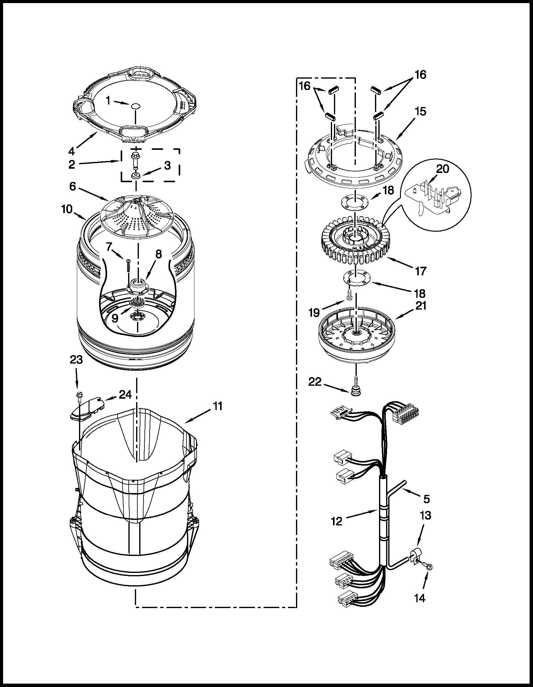 Whirlpool Gas Dryer Motor Wiring Diagram