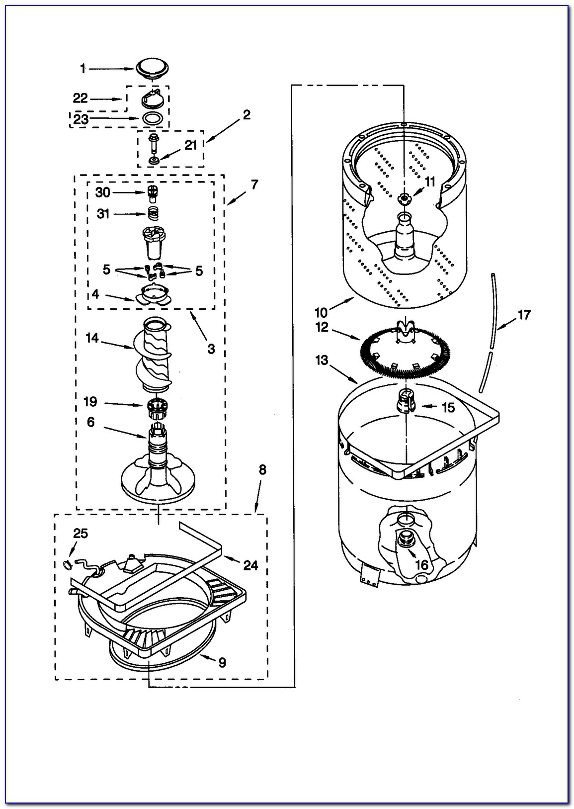 Whirlpool Gas Dryer Wiring Diagram