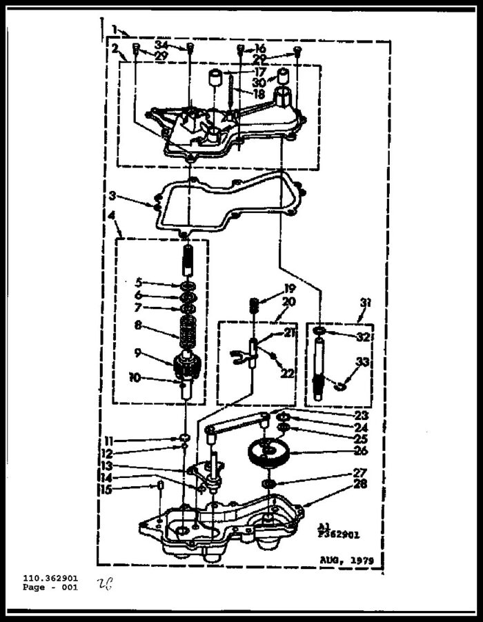 Whirlpool Washer Transmission Diagram