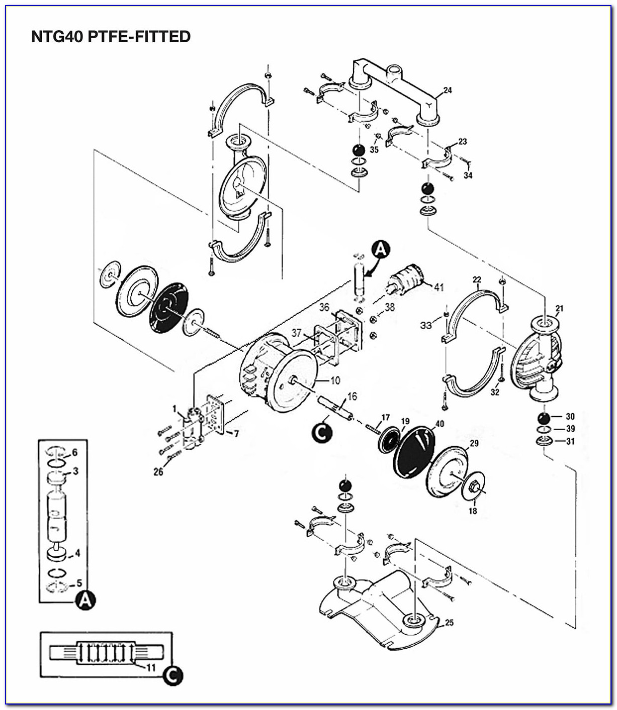 Wilden Pump Parts Diagram