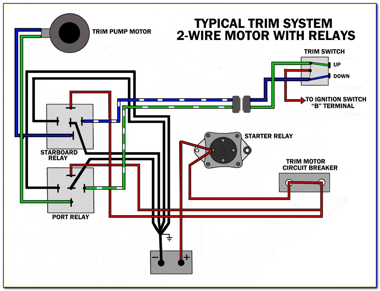 Wiring Diagram For Mercury Tilt And Trim