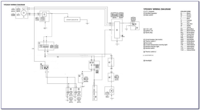 Yzf 450 Wiring Diagram