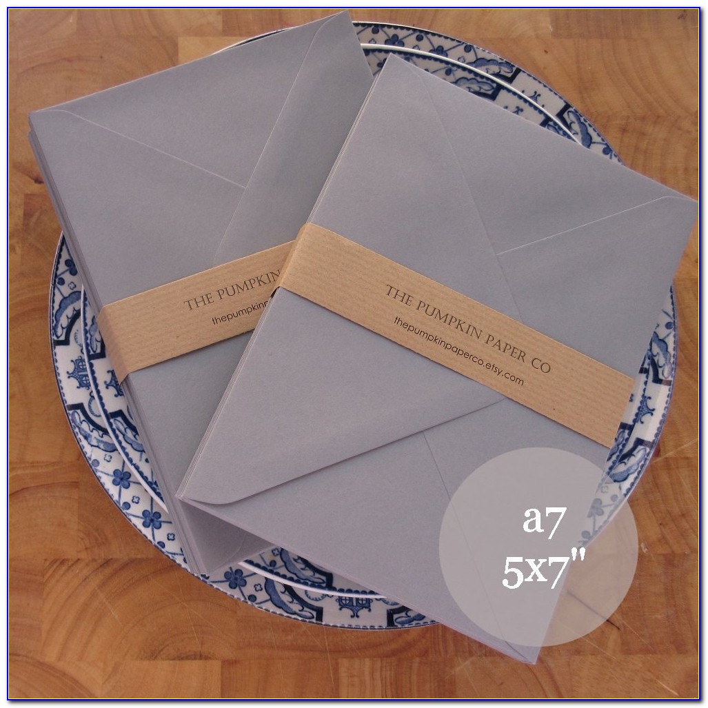 5x7 Wedding Invitation Envelopes