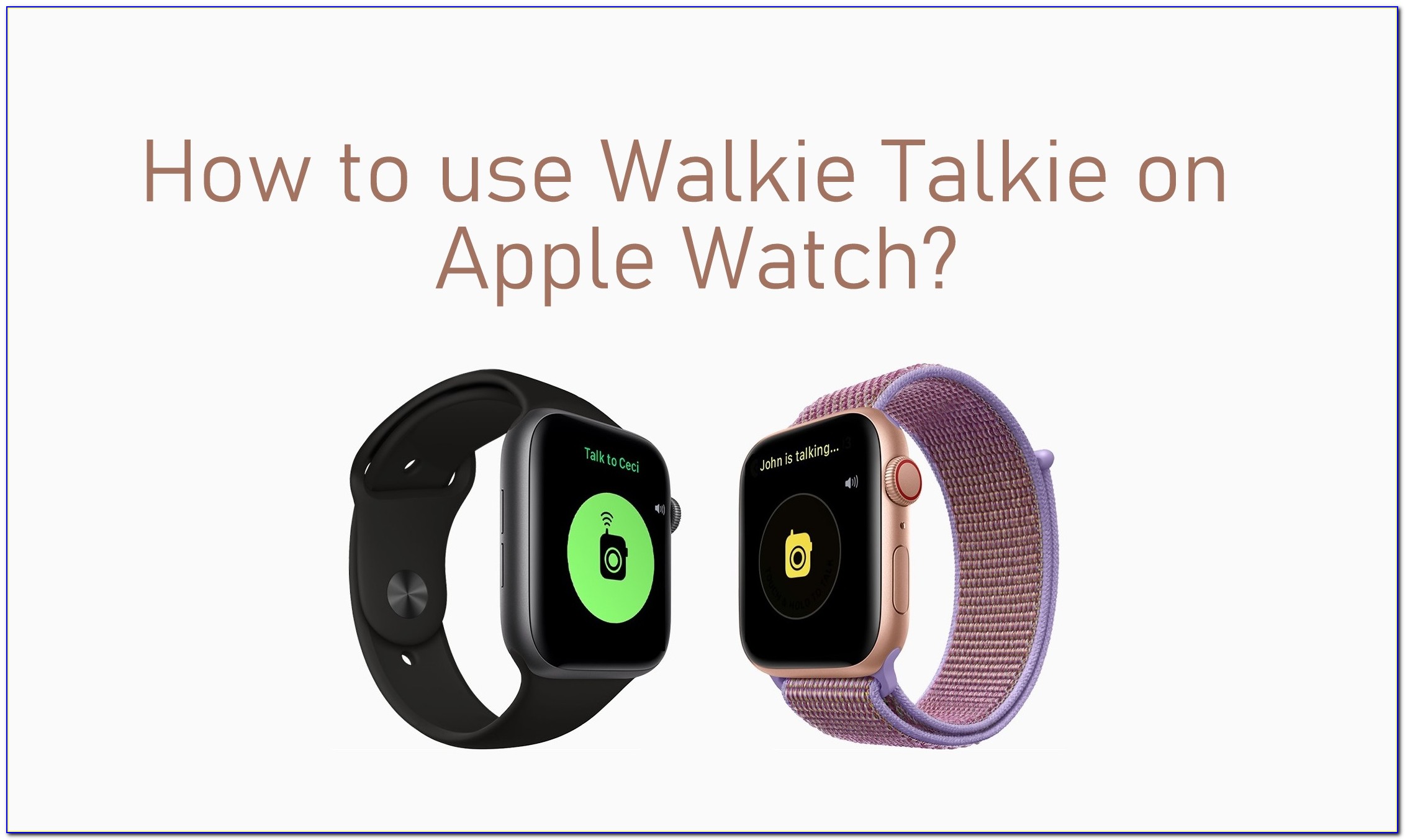Apple Watch Walkie Talkie Invitation Pending