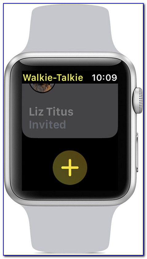 Apple Watch Walkie Talkie Inviting Stuck