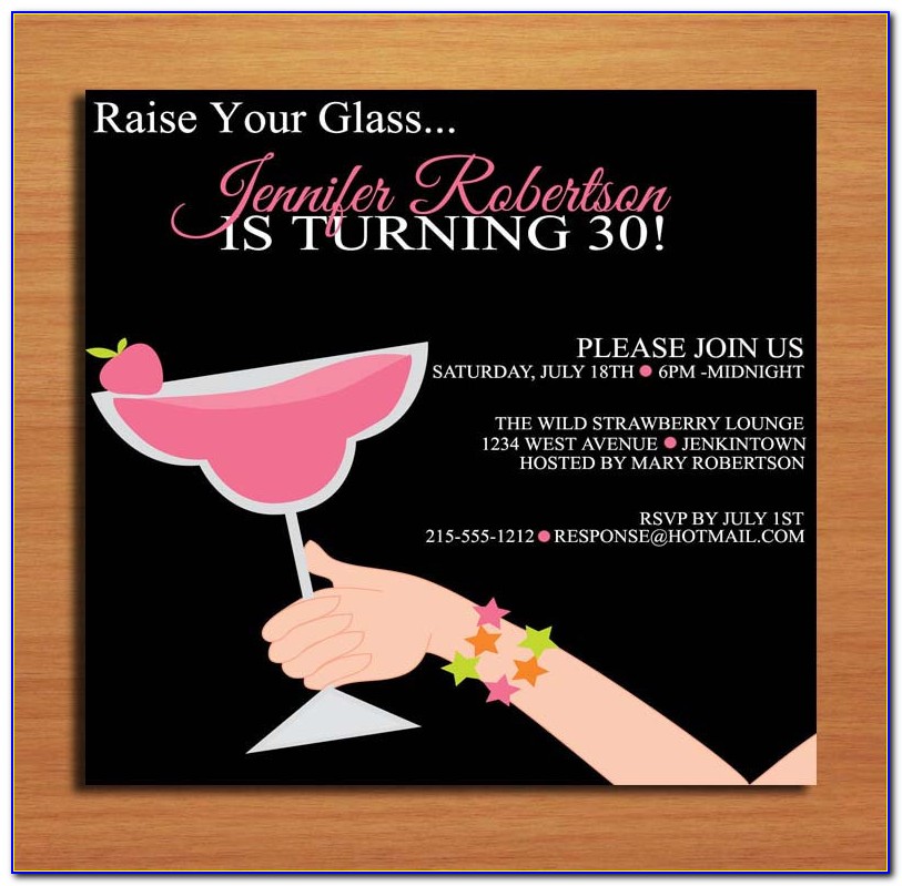 Birthday Invitation Wording For Adults Only