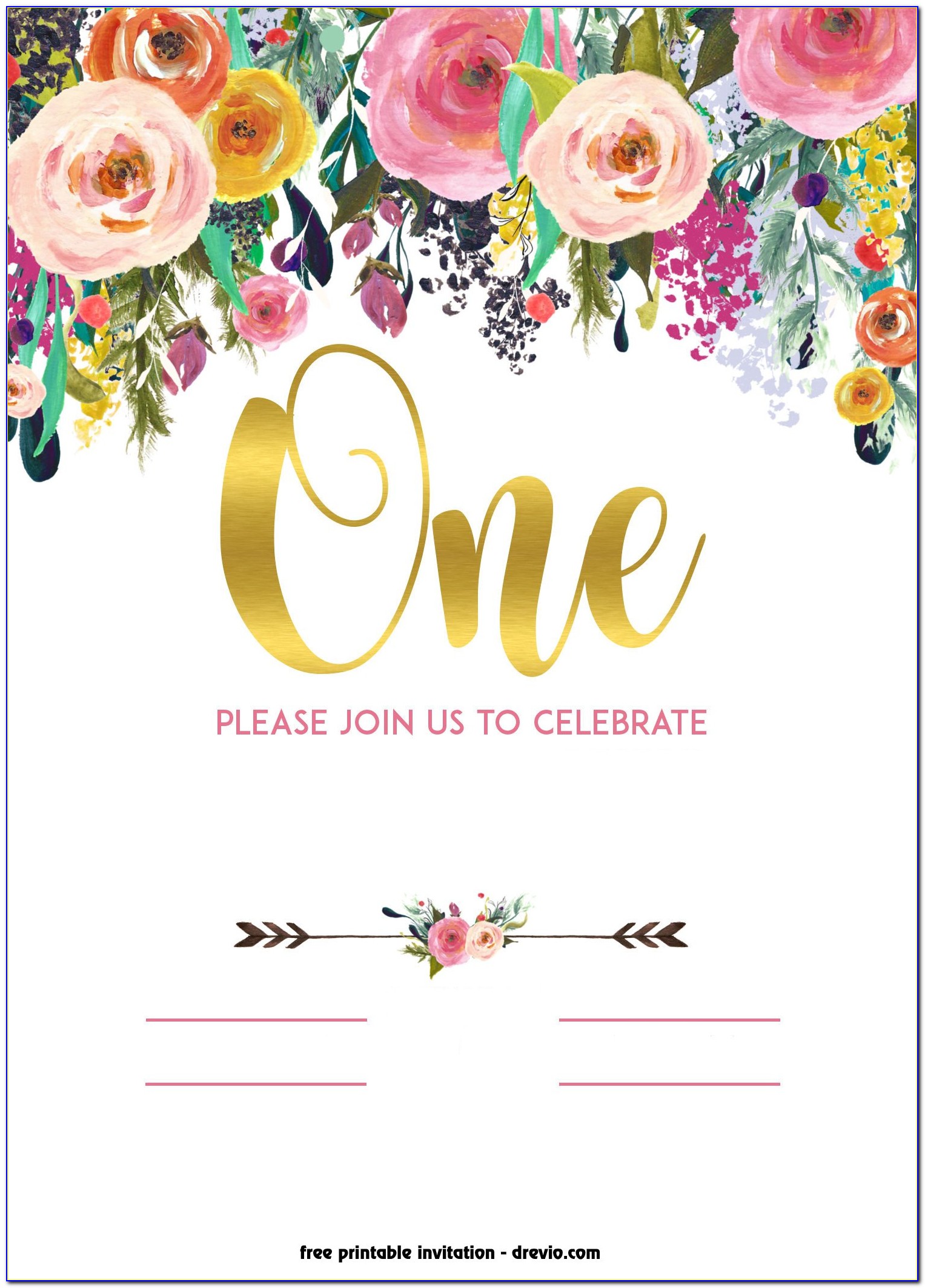 Design Birthday Invitations Free Online