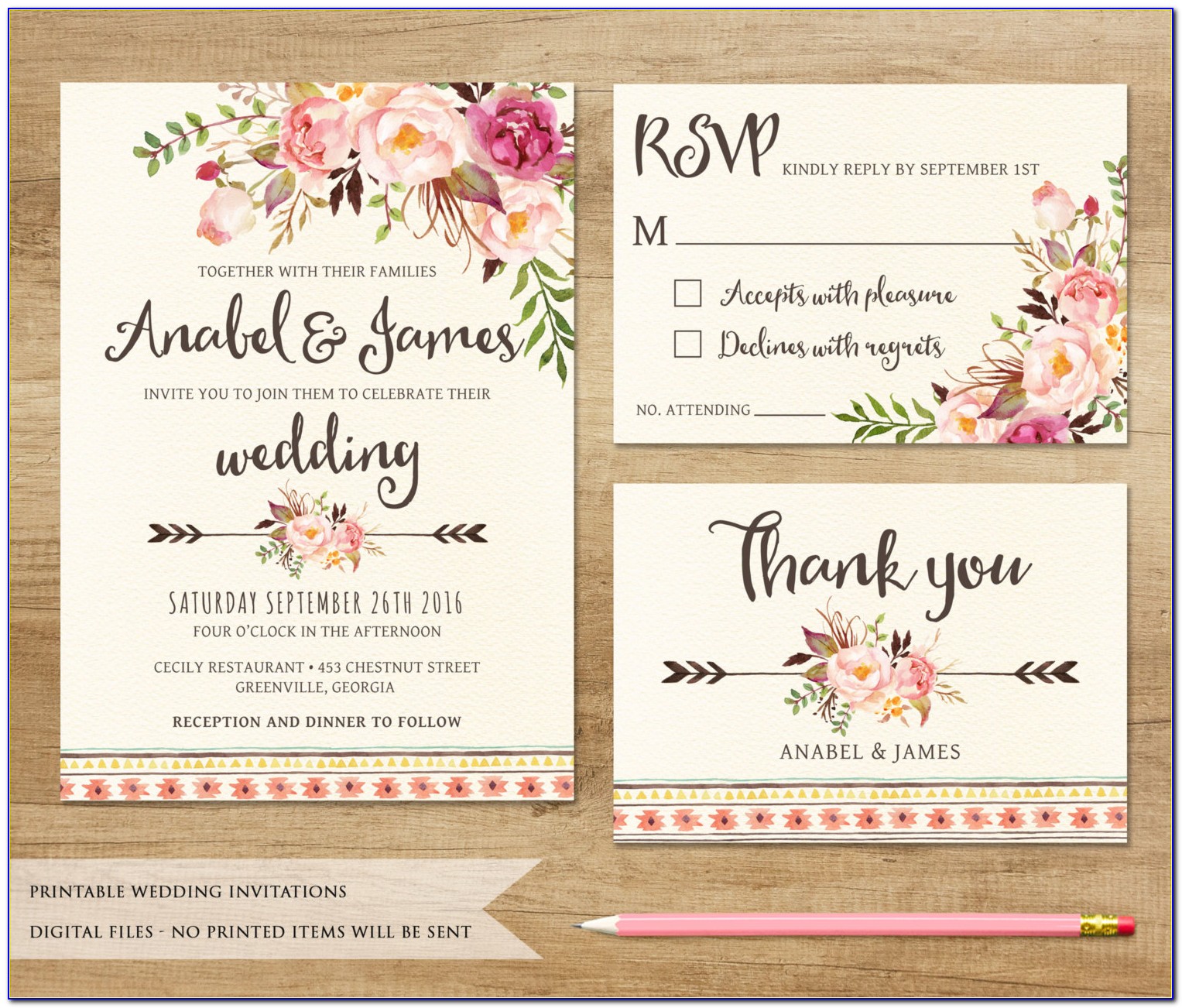Design Wedding Invitations Online Free Printable