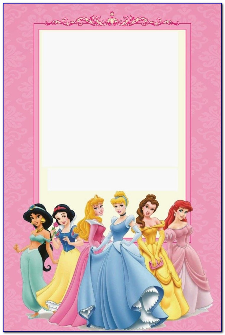 Disney Princess Invitations Online