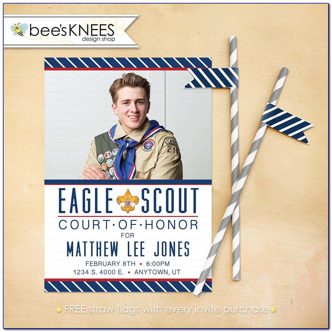 Eagle Scout Court Of Honor Cards