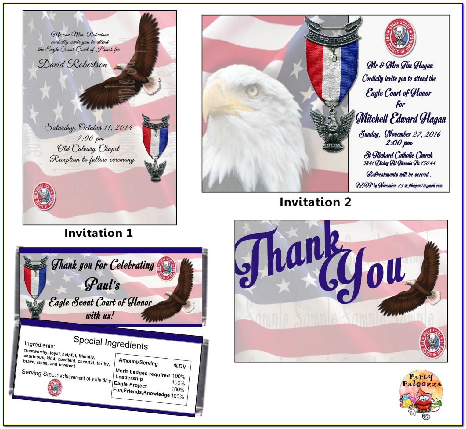 Eagle Scout Invitation Wording