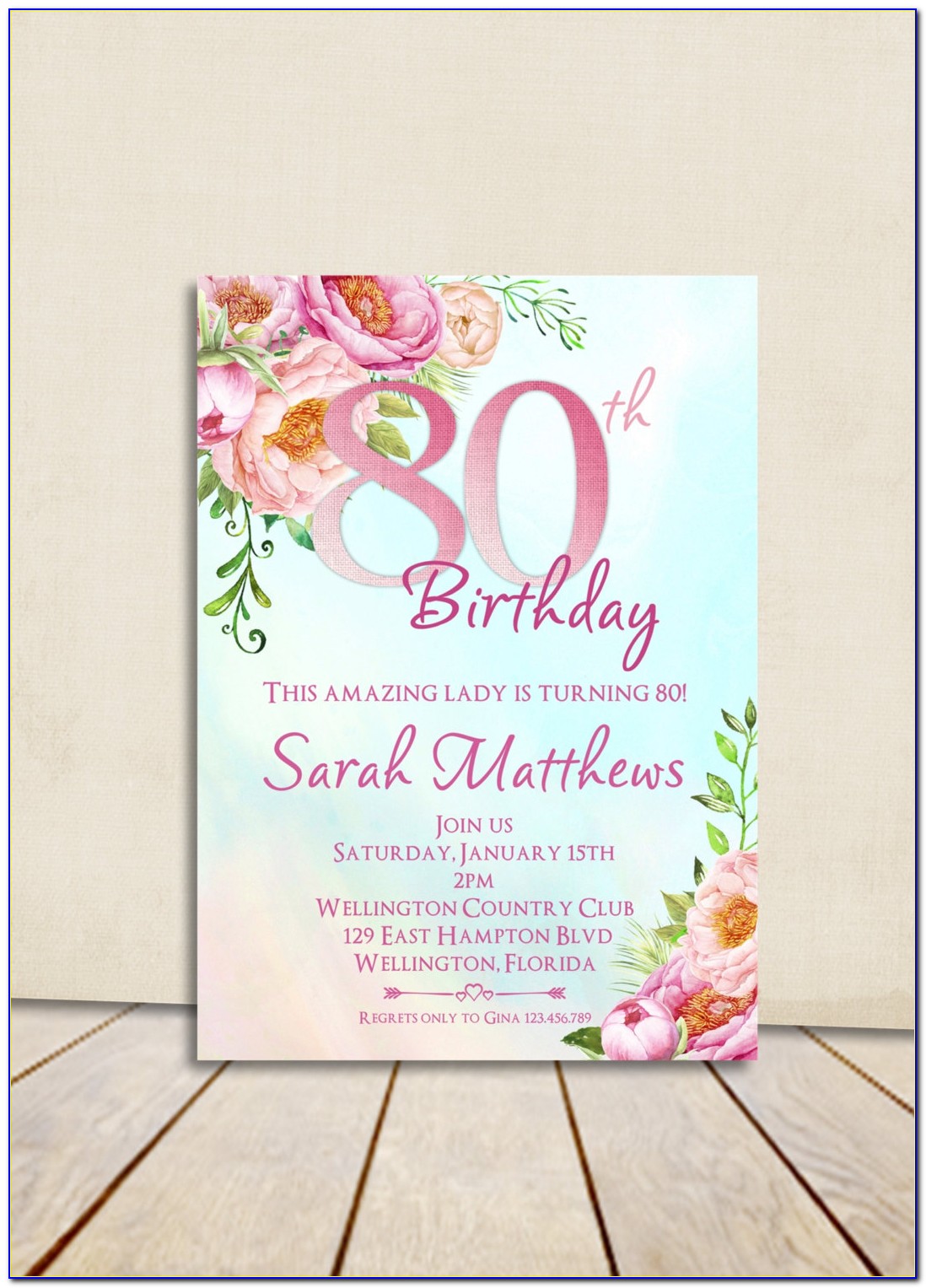 Farm Birthday Invitations With Picture