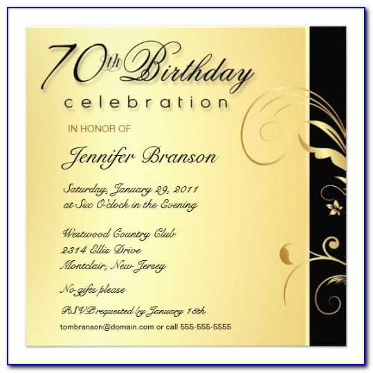 Formal Birthday Invitation Wording For Adults