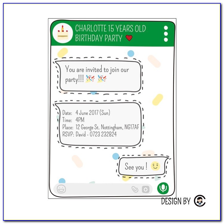 Free Birthday Invitation Cards Online To Email