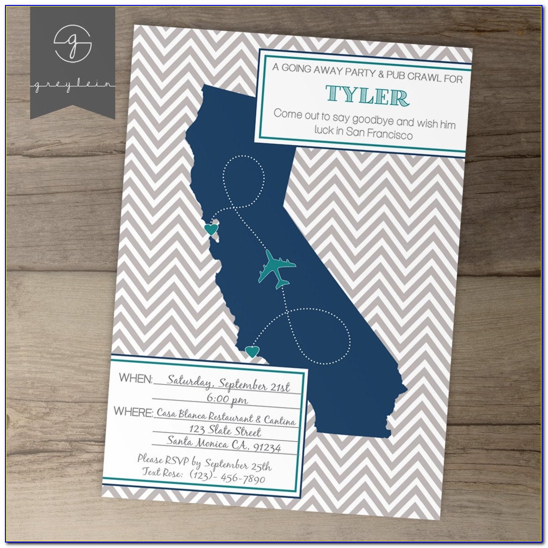 Going Away Party Invitations Templates Free