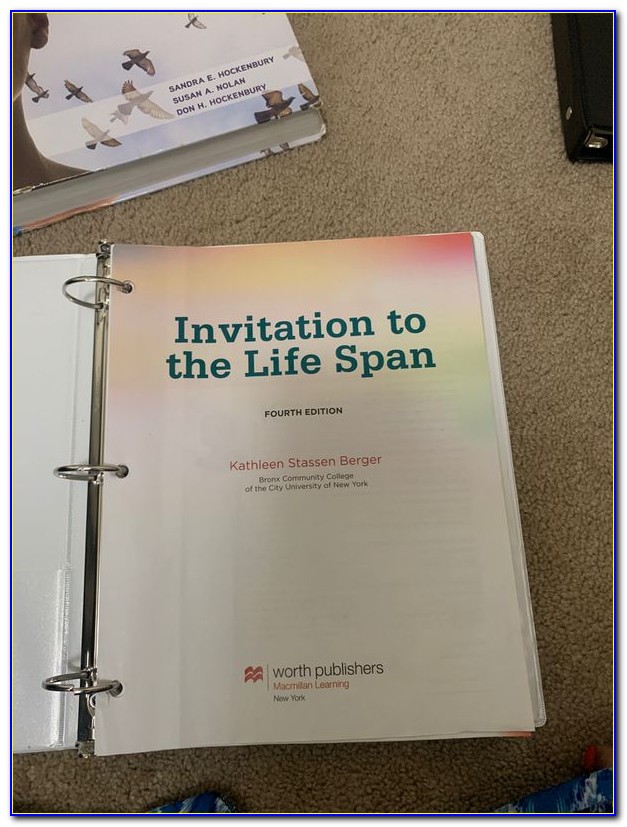 Invitation To The Lifespan 4th Edition