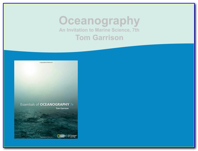 Oceanography An Invitation To Marine Science 9th Edition Pdf Free