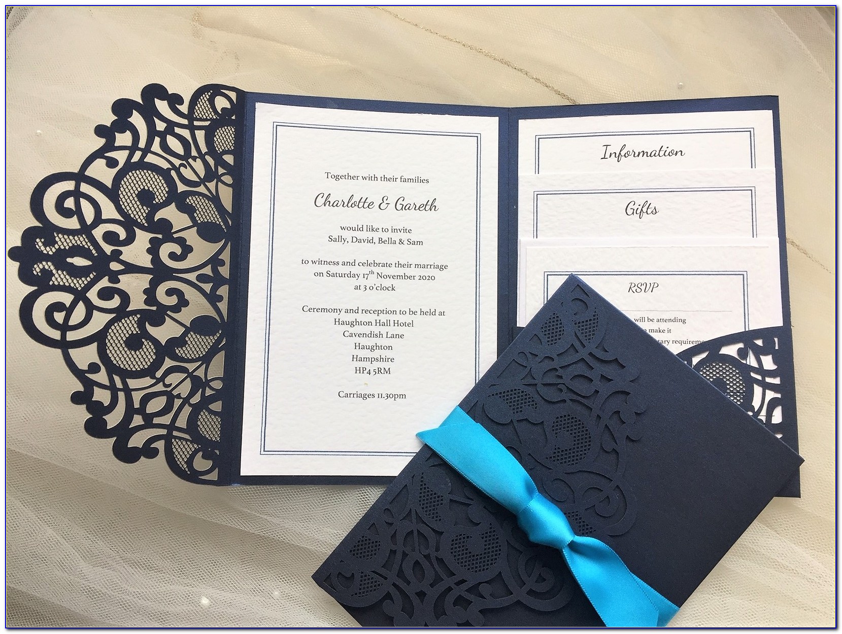 Pocketfold Wedding Invitations Ireland