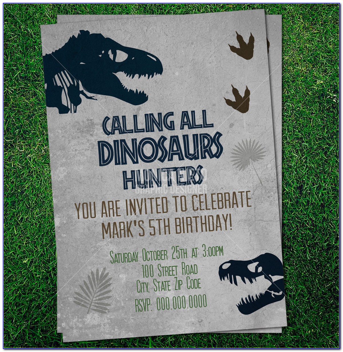 Printable Custom Birthday Party Invitations