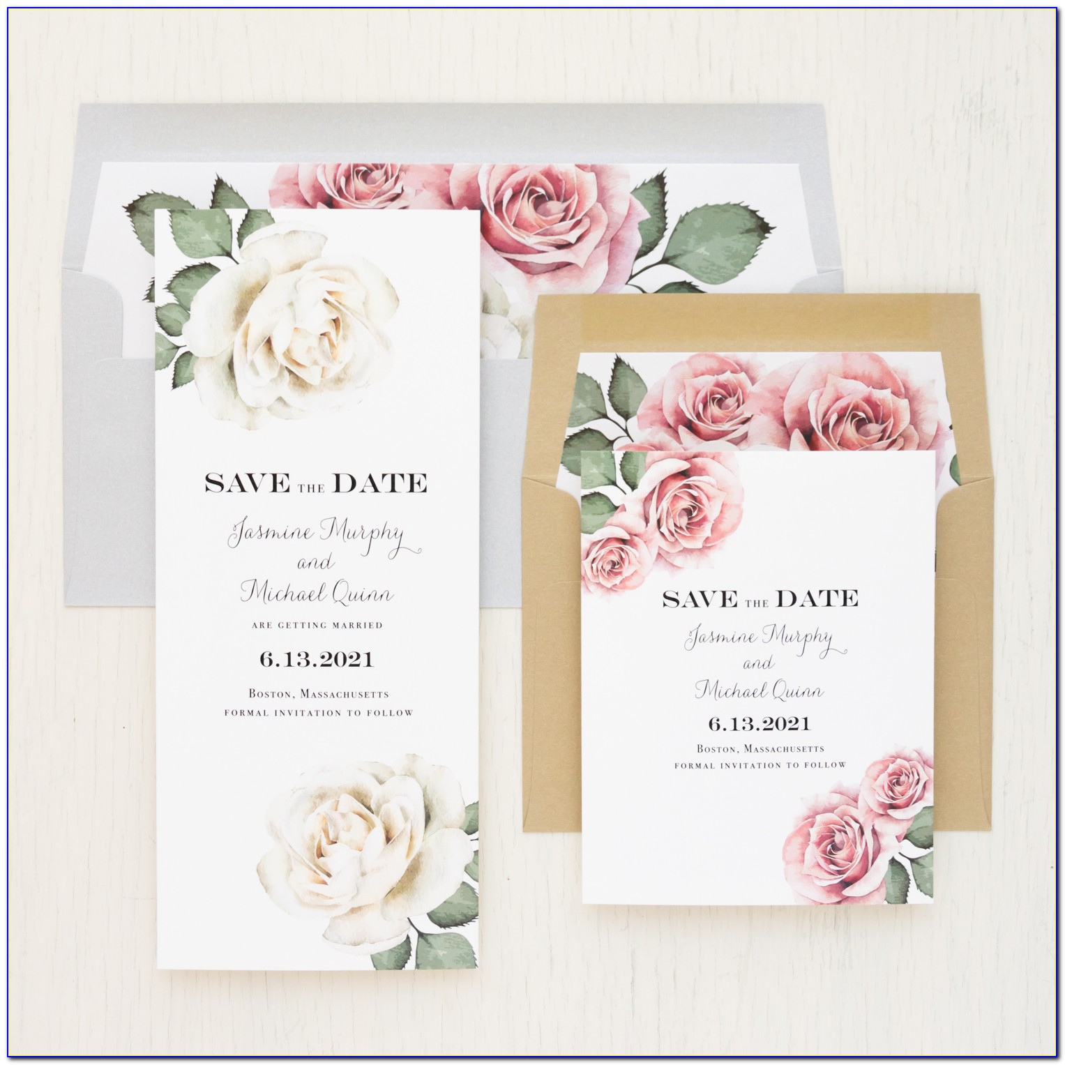 Save The Date Wedding Invitations Email