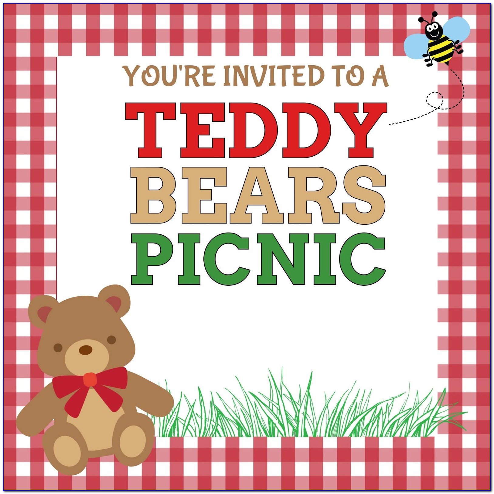 Teddy Bear Invite Gainesville Fl