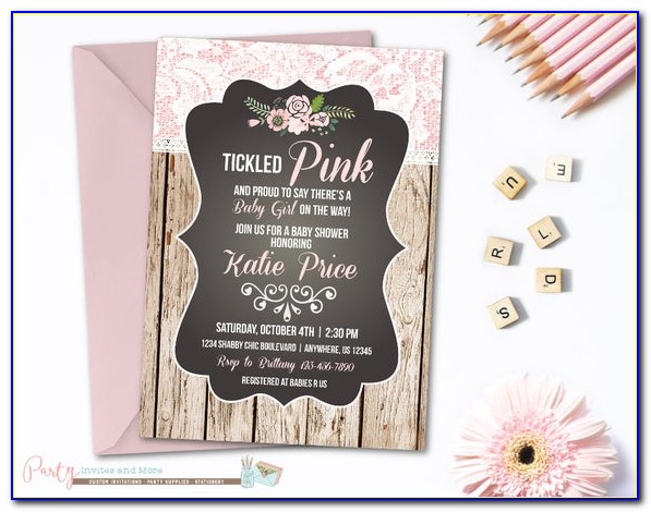Tickled Pink Invitations Fort Worth Tx