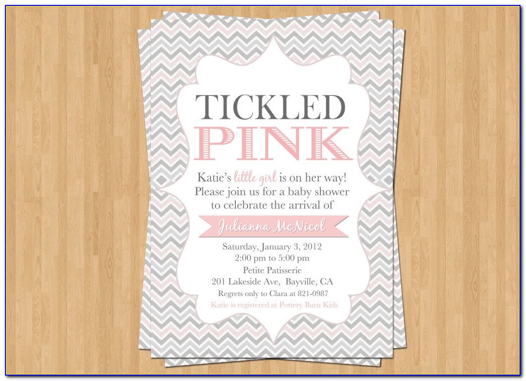Tickled Pink Invitations Website