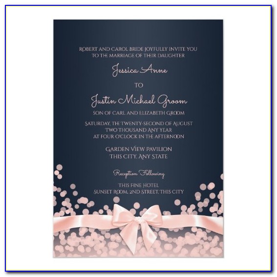Tiffany Blue And Pink Wedding Invitations
