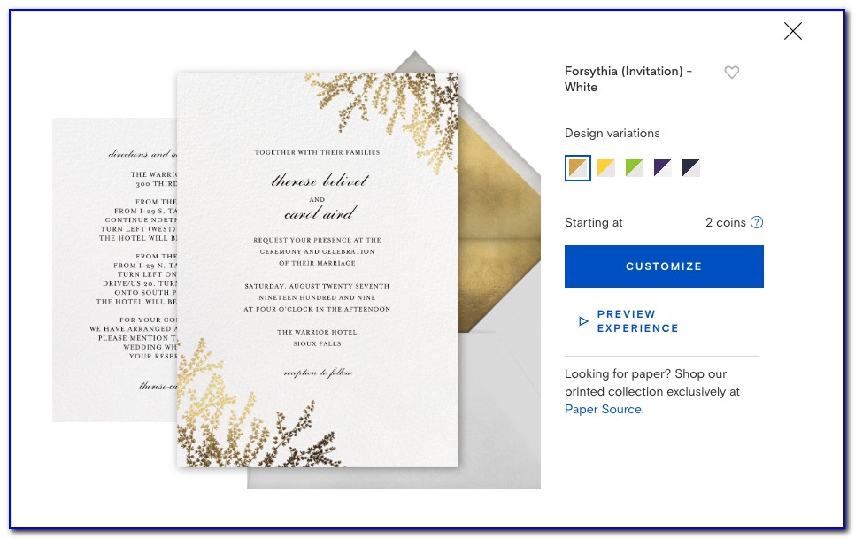 Using Paperless Post For Wedding Invitations