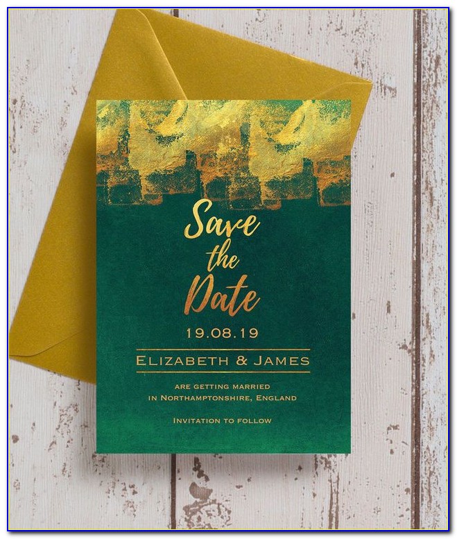 Watercolor Forest Wedding Invitations