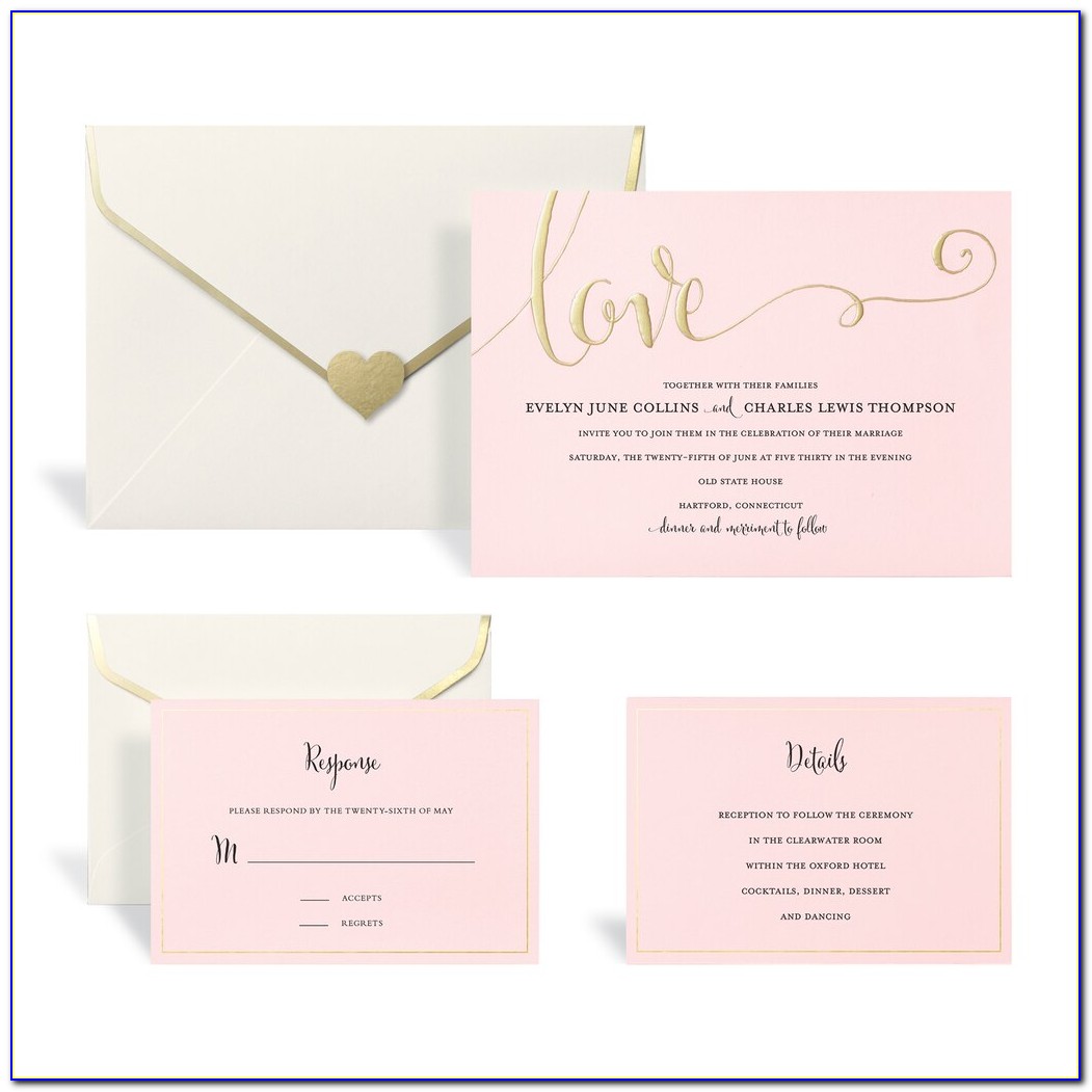 Wedding Invitation Kits Print Your Own