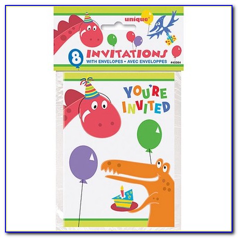 Dinosaur Birthday Invitations Walmart