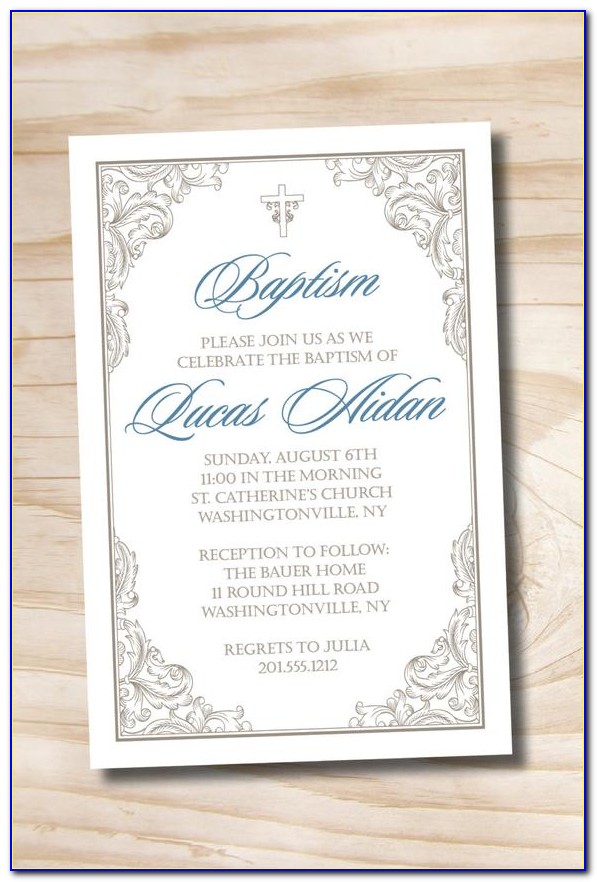 Elegant Communion Invitations