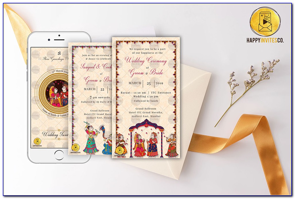 Free Online Indian Wedding Invitation Ecards