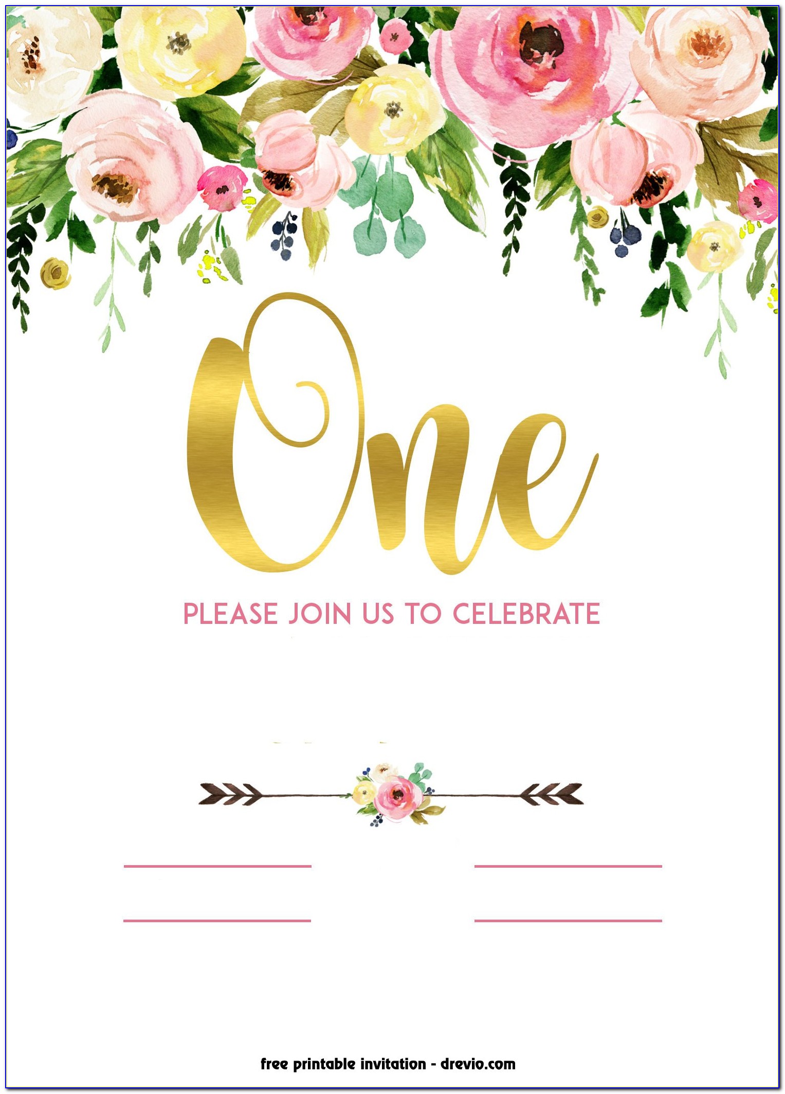 Free Printable Lunch Invitations
