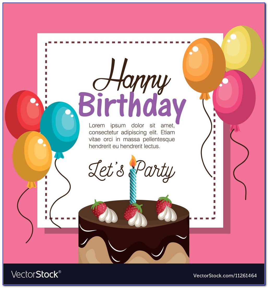 Happy Birthday Invitation Card Online