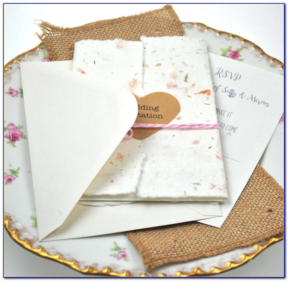Seed Paper Wedding Invitations Hyderabad