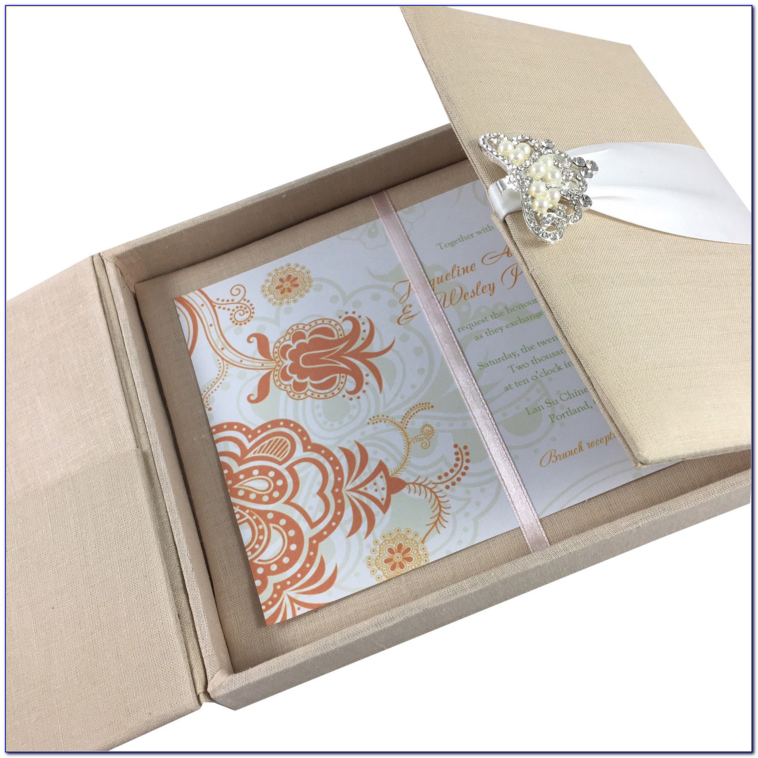 Wedding Invitation Tissue Paper Inserts
