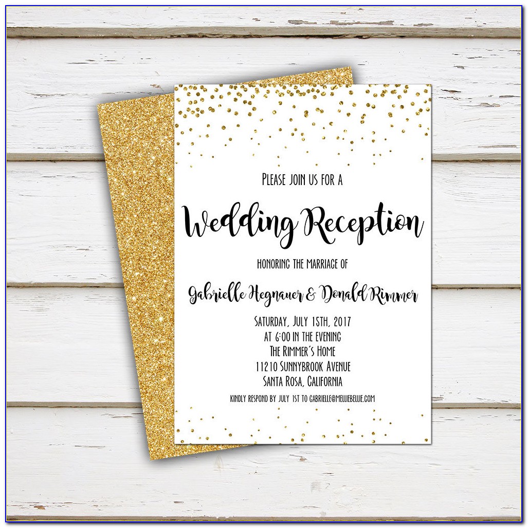 Wedding Invitation Wording After Already Married