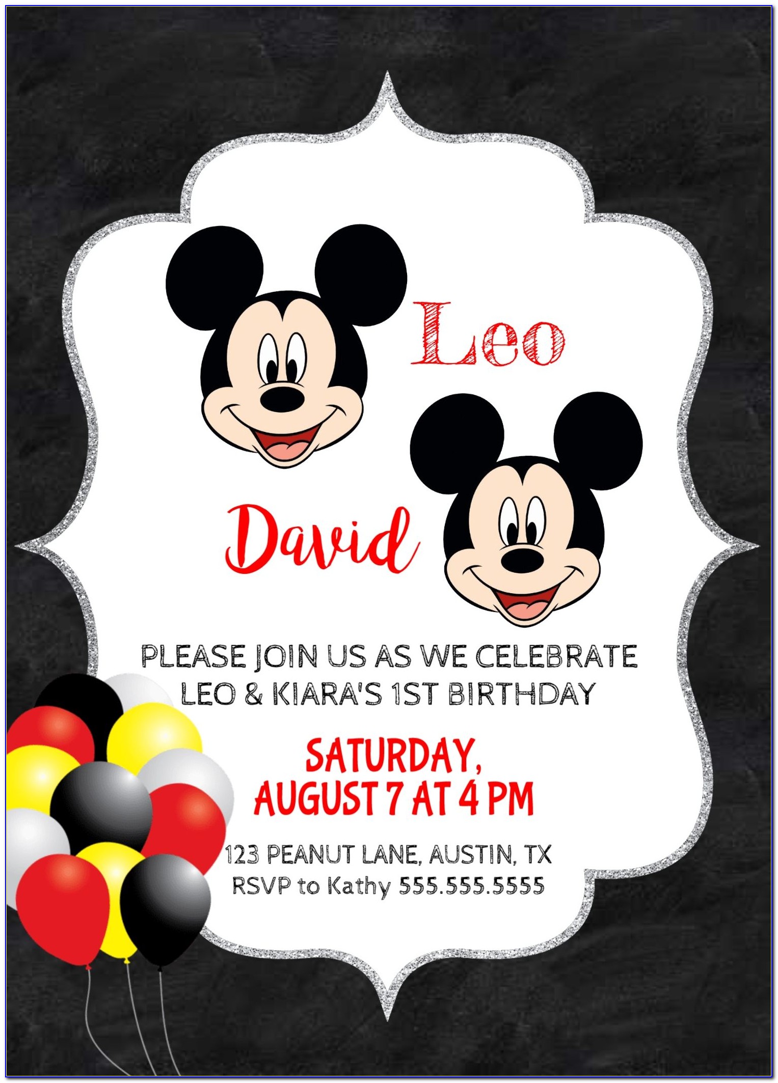 1st Birthday Party Ideas Mickey Mouse