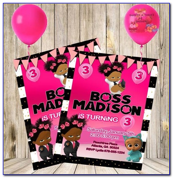Afro American Baby Shower Invitations
