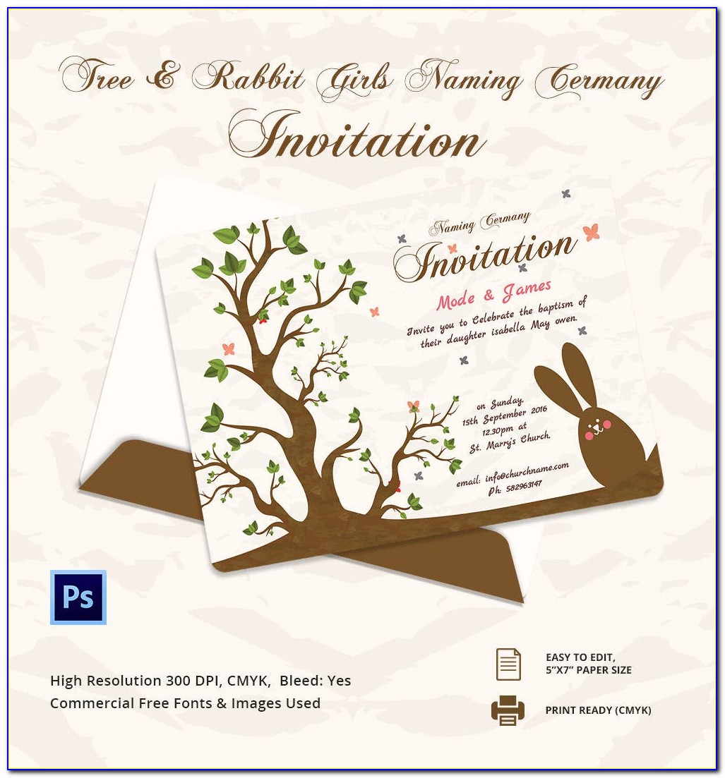 Baby Name Ceremony Invitation Message