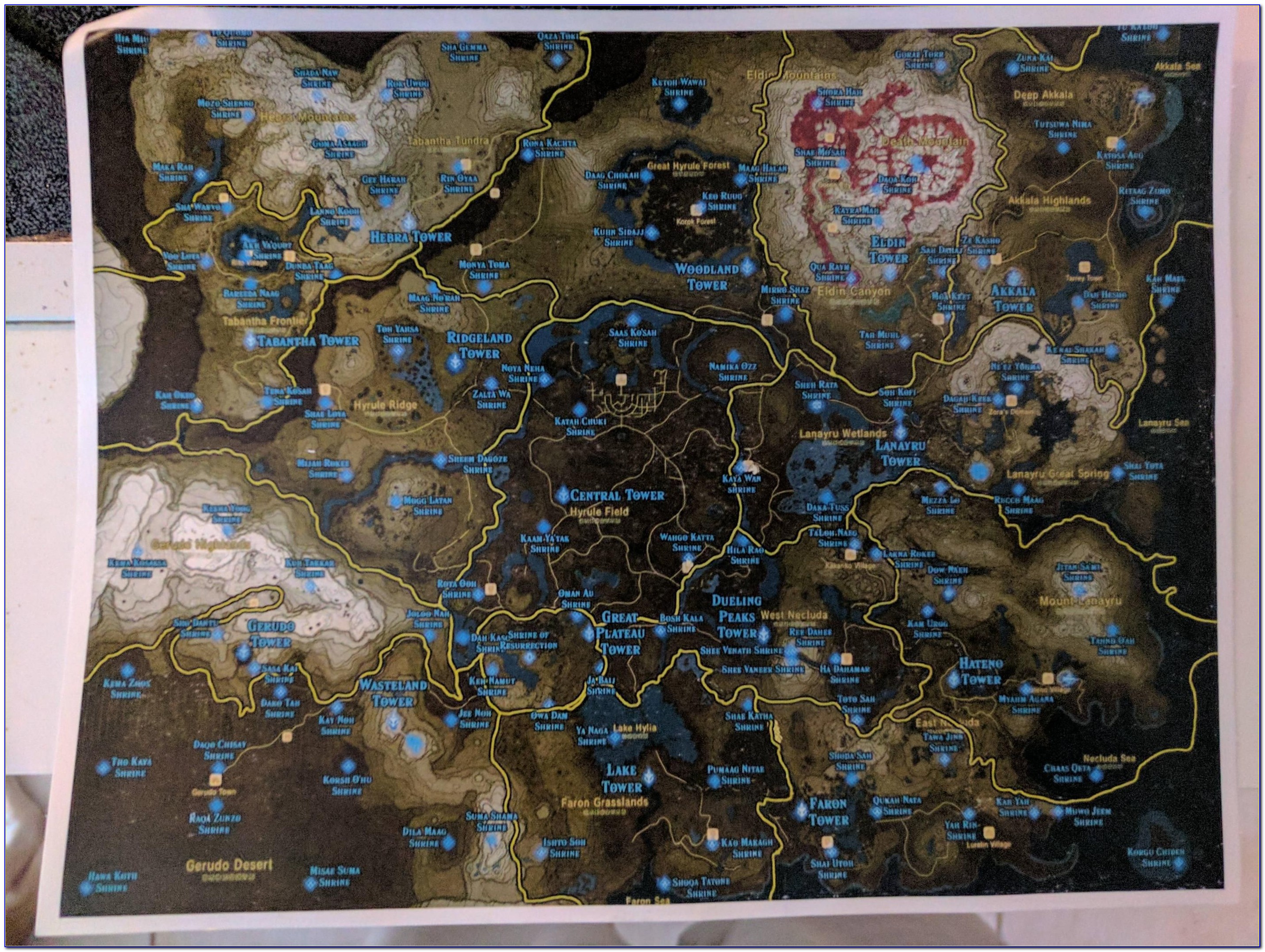 Botw Shrine Map Chest