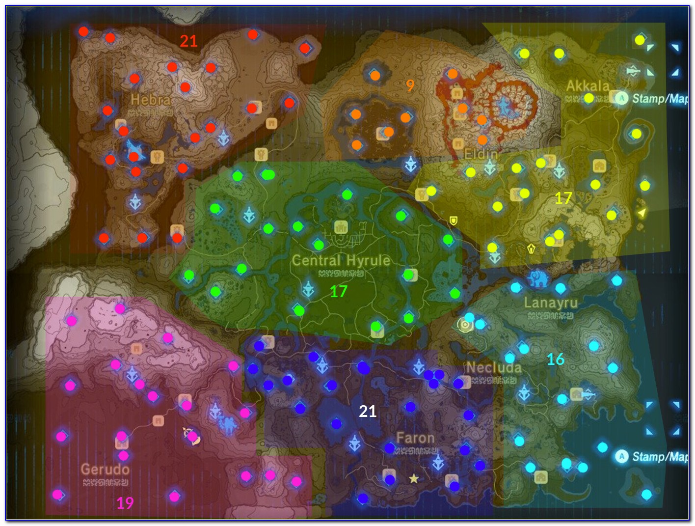 Botw Shrine Map Interactive
